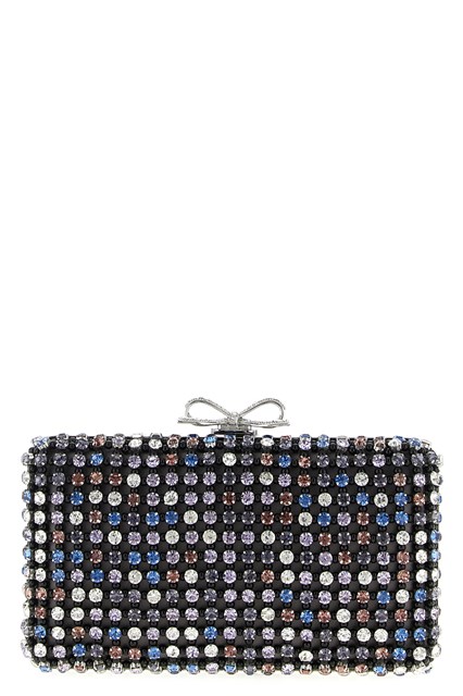 Clutch 'Multi Crystal Chainmail' - Multicolor