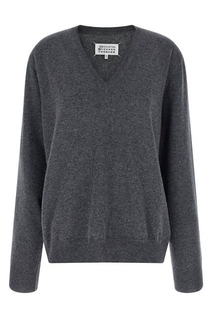 Maglione 'Four Stitches' - Grigio