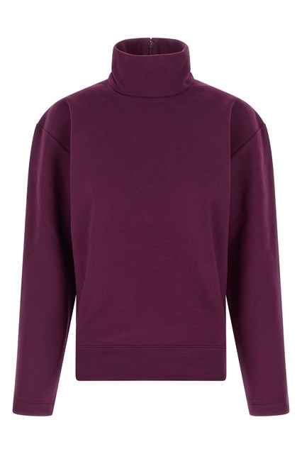 Felpa 'Boxy' - Viola (XS)