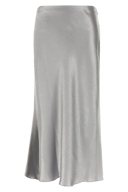 Gonna 'Satin' - Grigio (2)