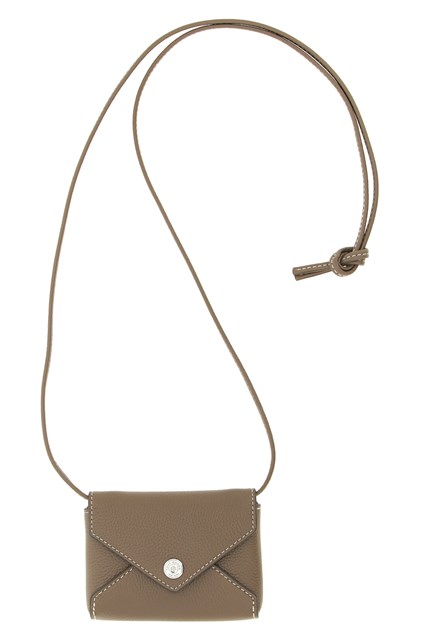 Portacarte 'Lanyard' - Marrone (U)