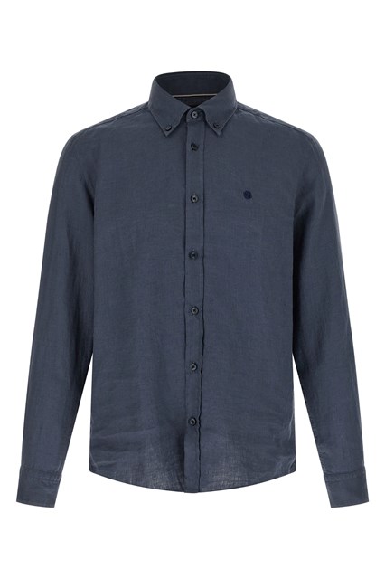 Camicia 'H-Liam' - Blu (S)