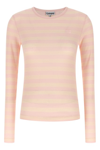 Maglia a righe - Rosa (XS)