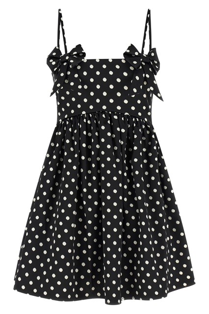 Abito 'Polka Dot' - Nero (34 EU)