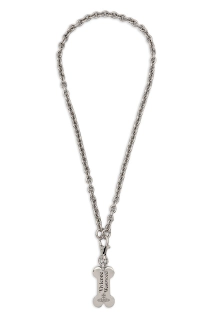 Collana 'Dog Tag' - Argento (U)