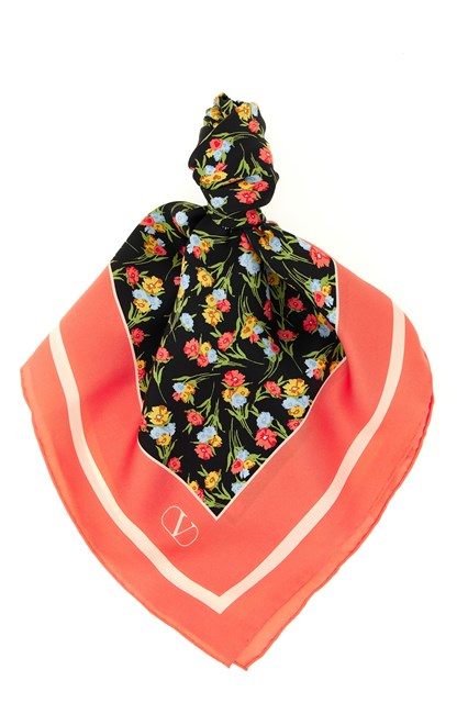 Foulard  stampa 'Apres l'Hivier' - Multicolor