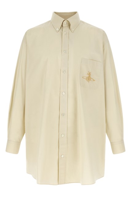 Camicia 'oversized' - Beige (XS)