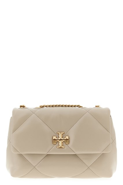 Borsa a tracolla 'Kira Diamond Quilted' - Bianco