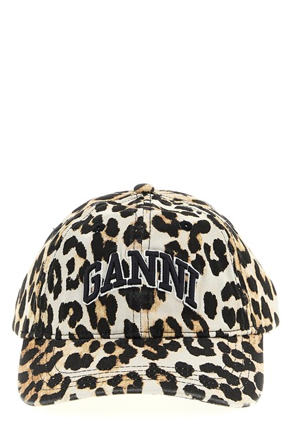 Cappellino ricamo - Marrone (U)