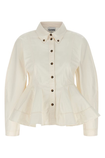 Camicia 'Peplum' - Bianco (34 EU)