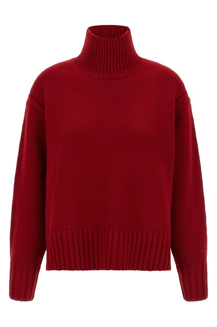Maglione 'Cozy Turtleneck' - Rosso (S)