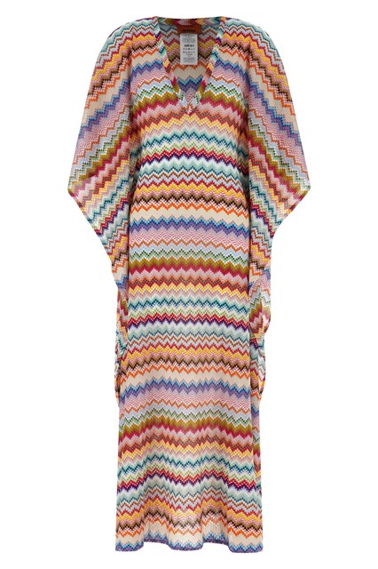 Abito maglia zig-zag