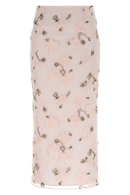 Gonna 'Sequin pencil' - Rosa (36 DE)