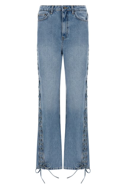 Jeans 'Twisted lacing'