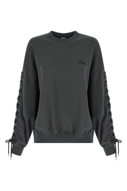 Felpa 'Lacing Crewneck' - Grigio (XS)