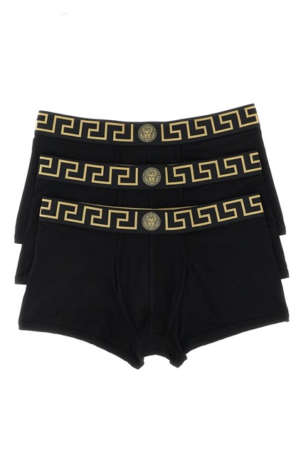 Set 3-pack boxer 'Greca' - Nero (4)