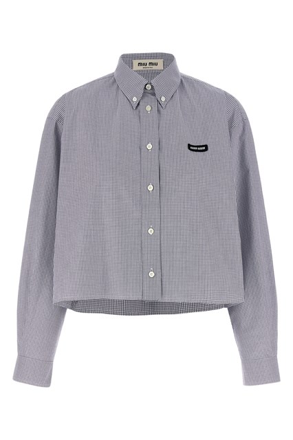 Camicia quadretti - Blu (36 IT)