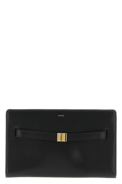 Borsa a tracolla 'Belted Leather' - Nero (U)
