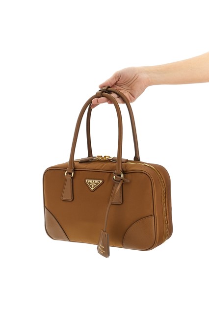Hexagona Borsa Donna Con Manico Lungo – Sintetico, Zip, Colore Terre, 27,5x17,5x3,5 Cm – Elegante E Pratica Per Ogni Giorno