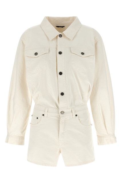 Tuta 'Elle Authentic Lax' - Bianco (S)