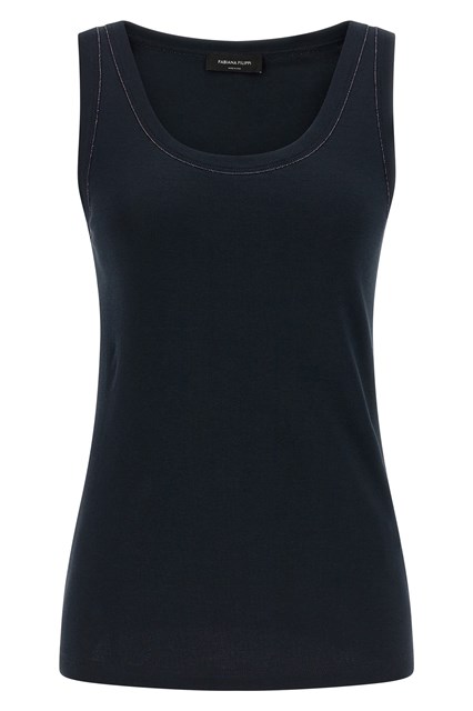 Top cotone - Blu (38 IT)