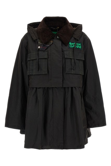 Parka Barbour X GANNI - Marrone (6 UK)