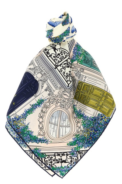 Foulard '90 Jardin Parisien'