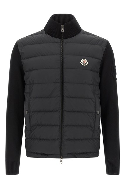 Cardigan imbottito - Nero