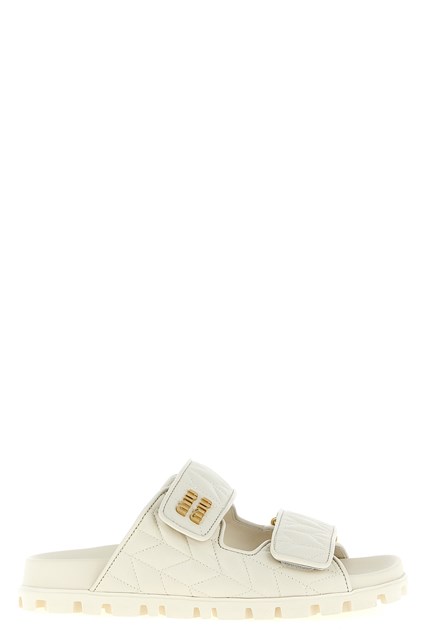 Sandalo nappa matelassé