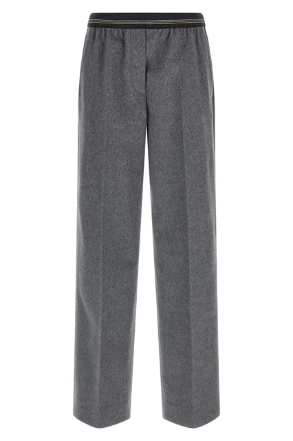Pantaloni lana velour - Grigio (40 IT)