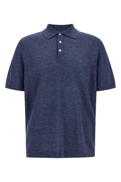 Polo lino cotone