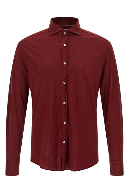 Camicia seta e cotone