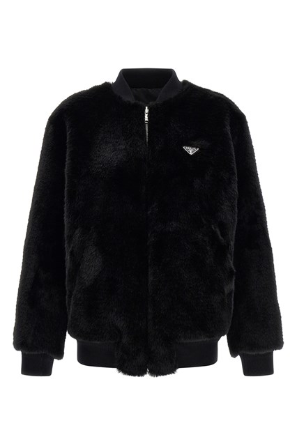 Bomber reversibile ecopelliccia e Re-Nylon