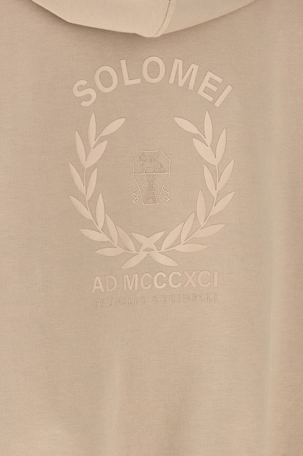 Brunello cucinelli 'solomei ad mcccxci' hoodie available on julian
