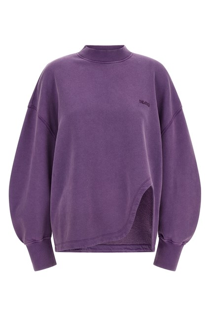 Felpa spacco sagomato