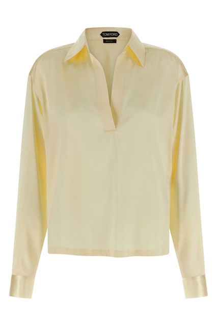 Polo seta - Giallo (38 IT)