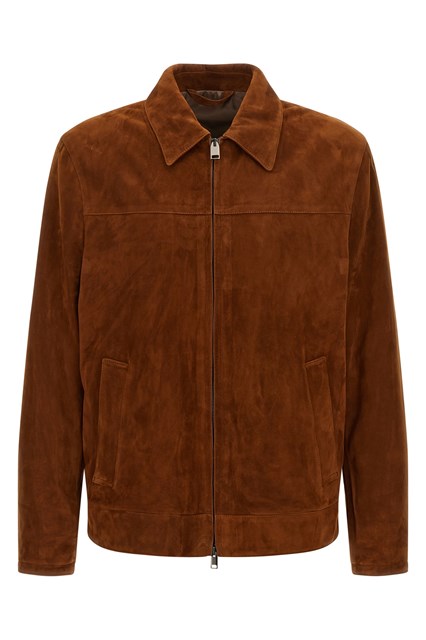 Blouson suede