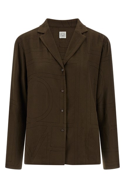 Camicia 'Toteme' - Marrone (32 FR)