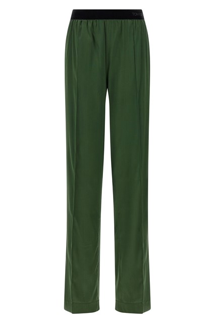 Pantalone seta - Verde (XS)