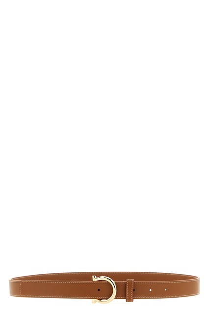 Cintura 'Gancini' - Marrone (80 cm)