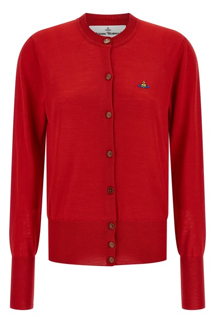 Cardigan 'Bea' - Rosso (S)