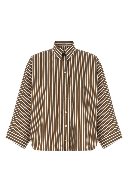 Camicia righe Monile