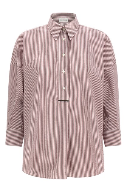 Camicia righe - Bordeaux (XS)