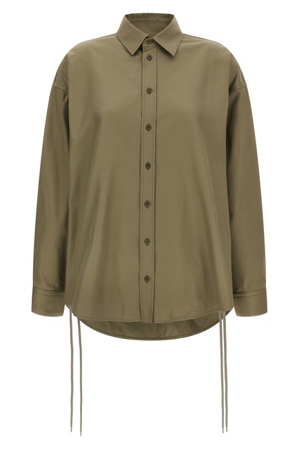 Camicia 'Lace-Up' - Verde (32 FR)