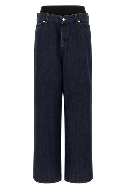 Jeans 'Banded Slouchy Wide'