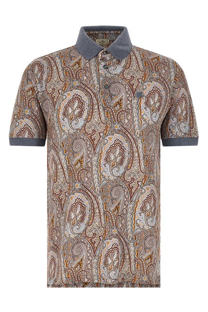 Polo 'Arnica Paisley' - Multicolor