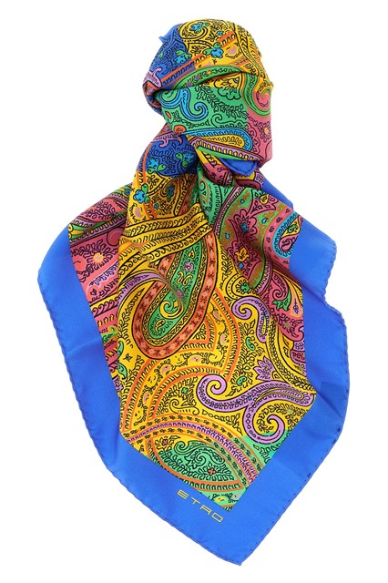 Foulard Paisley floreale