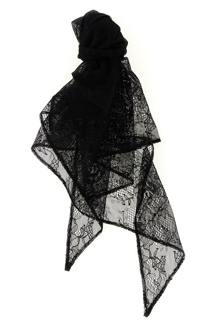 Bandana pizzo - Nero (U)