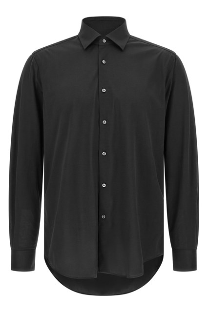 Camicia capsule 'Effortless' - Nero (39 cm)