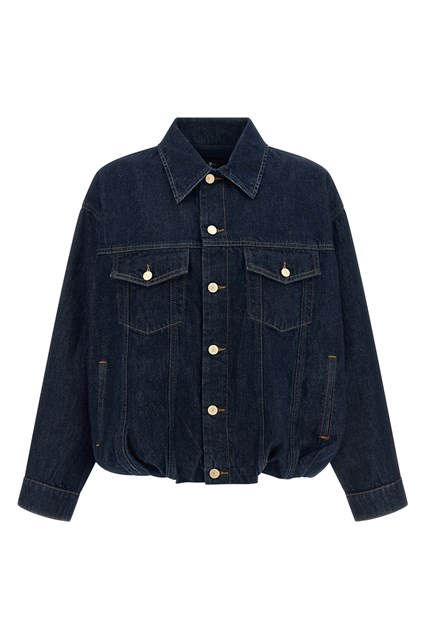 Giacca 'Gathered' - Blu (XXS)